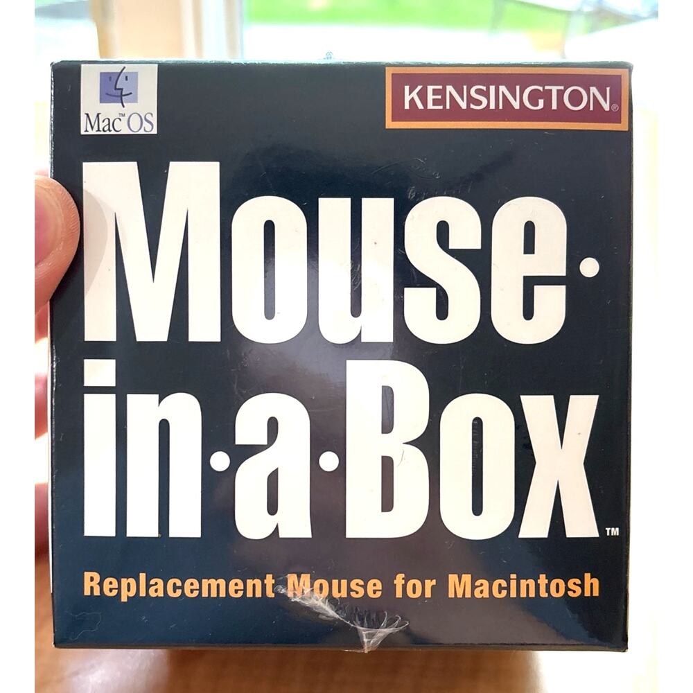 Vintage Kensington ADB "Mouse In A Box" Model C0009829 For Mac 1998 Original